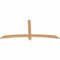 Ekena Millwork Bellingham Timber Gable Bracket, Western Red Cedar, 72"W x 33"H x 1 1/2"D x 3 1/2"F, 11/12 Pitch GBW072X33X0204BEL00SWR - alternate 4